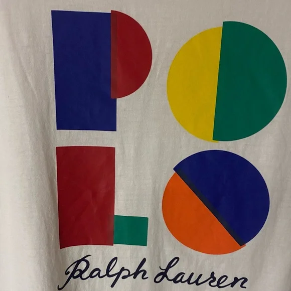Polo fit Logo jersey T-Shirt by Ralph Lauren Men's White T-Shirt, Size Medium - Picture 2 of 8
